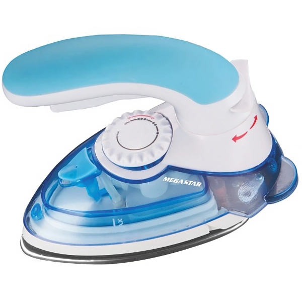 PLANCHA A VAPOR MEGA STAR P VIAJE PA230 800W WHITE BLUE
